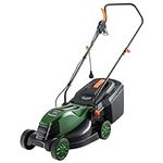Goplus Electric Lawn Mower, Versatile Corded Lawn Mower with Grass Collection Box, 10 AMP Motor, 13" Cutting Deck, 3 Adjustable Cutting Positions, Walk-Behind Lawnmower for Garden Farm Yard