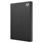 Seagate One Touch HDD with Password 2TB External Hard Drive – Black, for PC Laptop Mac and Chromebook, 6mo Mylio Photos and Dropbox, Rescue Service (STKY2000400)