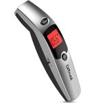 Dr Trust (USA) Forehead Digital Infrared Thermometer for babies and Adults with color Coded Fever Guidance (silver)- 603