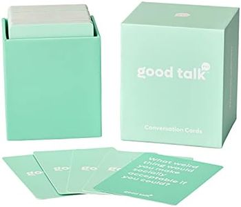 Good Talk: 150 Conversation Cards | Friends Edition | Fun Conversation Starters Game for Friends