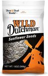 Wild Dutchman Roasted Sunflower Seeds in a Resealable Bag for Ultimate Freshness and an Easy Pour Snack, Salted Original Flavor, 13 oz (Pack of 3)