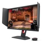 BenQ Zowie XL2566K 24.5"(62.3 cm) LCD 1920 x 1080 Pixels TN 360Hz Gaming Monitor |Motion Clarity with DyAc+TM |1080P |XL Setting to ShareTM |Color Modes |S Switch |Shield |Smaller Base |Black