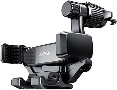 UGREEN Car Phone Holder Air Vent, 2024 Gravity Mount, Enjoy The Comfort of A/C, Auto Lock Cradle, Compatible with iPhone 16 Pro Max, and More 4.7''-7.2'' Devices