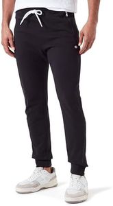 Champion Legacy Icons-PRO-Jersey C-Logo Zip Rib Cuff Pantaloni da Tuta, Nero, XL Uomo