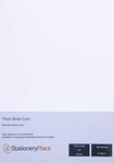 Stationery Place Thick White Card 210GSM A4 X 100 Sheets