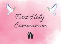 First holy communion: guestbook for