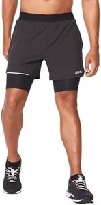 2XU Men's Aero 2-in-1 5 inch shorts