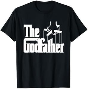 The Godfather Original White Title Logo T-Shirt