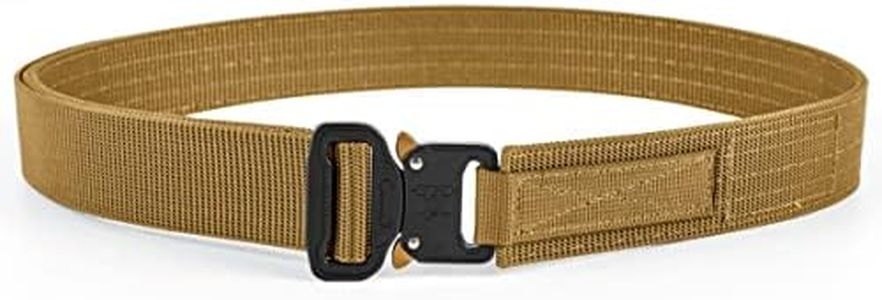 WOLF TACTICAL Heavy Duty Hybrid Quick-Release EDC Belt - 2-Ply 1.5” CCW Gun Belt