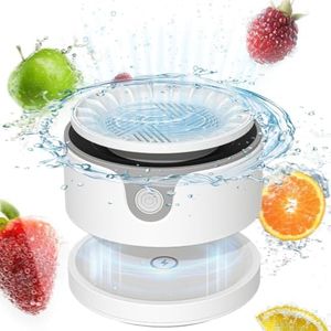 Fruit and Vegetable Washer with Titanium Electrolysis, 4 Cleaning Modes