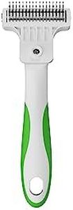 Andis Deshedding Tool Compact - White/Lime Green