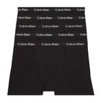 Calvin Klein Men's Cotton Stretch Megapack Boxer Briefs, BLACK, Medium