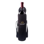 Outer Woods Insulated 1 Bottle Bag | Water Bottle Bag | Wine Cooler Bag | Bottle Cooler Bag (OW-19 Black)