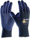 PIP Elite MaxiFlex 34-274 Ultra Light Weight Nitrile Coated Grip Glove Size Large 12 Pair