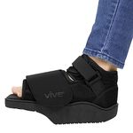 Vive Offloading Post-Op Shoe - Forefront Wedge Boot for Broken Toe Injury - Non Weight Bearing Medical Recovery for Foot Surgery (Large)