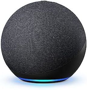 Amazon Echo (newest model), Alexa speaker with premium sound, Ideal for large bedrooms, living rooms and kitchens, Charcoal