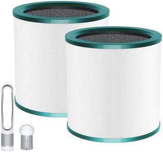 Amalfy 2 Pack of 360° Glass HEPA Filter Replacement Compatible with Dyson Pure Cool Link TP01/TP02 Purifying Tower Fan, Dyson Pure Cool Me BP01 Personal Purifying Fan