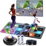 FWFX Dance Game Mat for Kids and Adults, Interactive TV Home Gym System