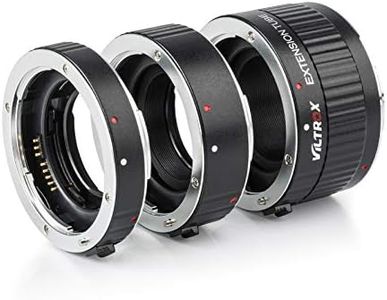 Viltrox Metal Mount Auto Focus Macro Extension Tube Ring Set 12mm 20mm 36mm for Canon EF & EF-S Lens DSLR Camera 760D 700D 90D 80D 70D 5D 6D 7D 1300D Rebel T6 T7 T5 T8i T7i T6i T6s T5i T4i SL3