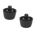 Rubber Hood Stop Support Bonnet Bumper Cushion for Jeep Wrangler JK 2007-2017 ，2 Pack