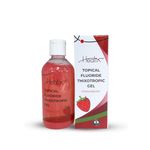 Healix Dental Topical Fluoride APF Gel | Topical Fluoride Thixotropic Gel | 200 GMS | Strawberry Flavour