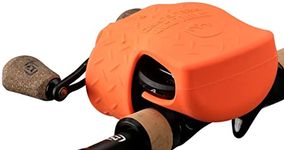 Skull Cap - Low-Profile Baitcast Reel Cover - Fits Most Right Hand and Left Hand Baitcast Reels - Orange - SC-C2-O