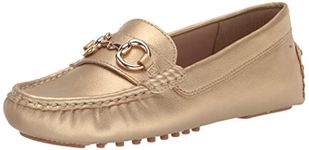 Anne Klein Women's Chrystie Driving Style Loafer, Cognac, 7