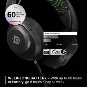 SteelSeries Arctis Nova 5X Wireless Gaming Headset for Xbox