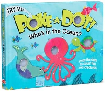 Melissa & Doug Poke-A-Dot Who's in The Ocean Book