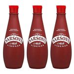 Sarson's Malt Vinegar - Plastic Bottle, 300ml (Pack of 3)