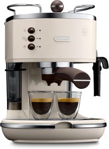 De'Longhi Vintage Icona Espresso Machine – Cream