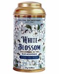 SAN-CHA Tea Boutique, White Blossom White Tea, (25X3Cups), Organic White Tea, Richest In Antioxidants, Silver Needles White Tea, Low Caffeine Tea, 50 Grams Loose Leaves, Pack Of 1