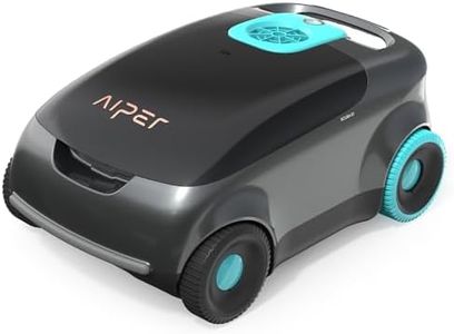 AIPER Scuba E1 Cordless Robotic Pool Cleaner, Pool Vacuum with Advanced Filtration, Tri-Motor, ldeal for Above-Ground Pools up to 1,100 Sq.ft