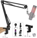 SUNMON QuadCast Boom Arm Mic Stand,