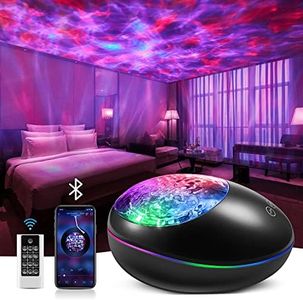 Galaxy Projector, 24 Lighting Modes Night Light Projector, 10 White Noise Galaxy Light Projector for Bedroom Lights, HiFi Bluetooth Speaker Space Projector Ceiling Projector,Room Decor Teen Girl Gifts
