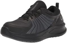 WOLVERINE Men's Bolt DuraShocks Construction Shoe, Blackout, 10.5