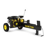 Champion Power Equipment 90720 7-Ton Compact Horizontal Gas Log Splitter with Auto Return Black