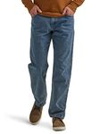 Wrangler Authentics Men's Relaxed Fit Jean, Stonewash, 34W X 32L