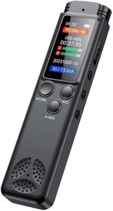 Voice Recorder, Mini Voice Activated Recorder, Micro Recording Devices, 30 Hours Battery Time Digital Small Sound Recorder Device Audio Recording (Q2-16GB)