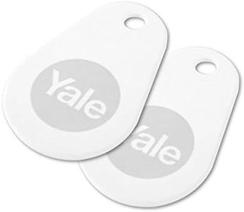 Yale P-YD-01-CON-RFIDT-WH Smart Door Lock Key Tags, White, Pack of 2, Set of 2 Pieces