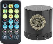 Hitopin Digital Quran Speaker, Portable Quran Speaker, Quran Speaker with Remote Control, Quran Speaker MP3 Player, over 18 Reciter and 15 Translations Available (Black)