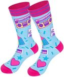 HCLC Men's Fun Dress Socks Novelty 