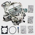 Ladison New 4 Barrel Carburetor for 1904R 1906R Rochester Quadrajet 4MV Carb compatible Chevy 1980-1989 305-350c.i Engines 1904 1906R Electric Choke 750 CFM Vacuum Secondary with Gaskets Jets Plugs