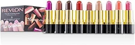 Revlon Super Lustrous Lipsticks 9PC Cube Travel Collection