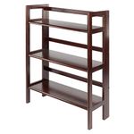 Winsome Wood Stackable/Folding Shelf, 3-Tier