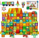 EchoPlan Magnetic Tiles, 130PCS Mag