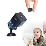 Mini Spy Camera, 1080P Full HD WiFi Camera, Nanny Cam for Home Security, Hidden Camera with Night Vision Motion Detection, Surveillance Camera Tiny Portable Baby Monitor for Home Indoor Outdoor