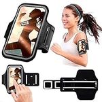 DN-TECHNOLOGY Apple Touch 6 Case, Sport Running Armband for ipod touch 6 Adjustable Size, Suitable for Biking, Running, Jogging, Walking, Hiking, Workout, Exercise For iPod Touch 6 (Black)