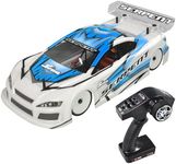 Serpent 1:10 4WD Brushless Electric Touring RC Car RTR, Carbon Fiber & CNC Aluminum Parts, High Speed Racing Vehicle, Blue (Battery & Charger Not Included)