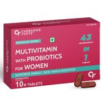 Carbamide Forte Multivitamin for Women with 43 Ingredients -10 Veg Tablets